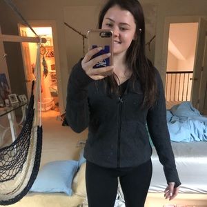 Warm lululemon peplum jacket